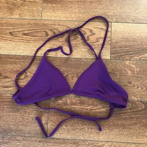 Purple Jolyn bikini top